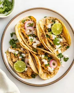 Instant Pot Chicken Tacos