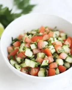Israeli Salad Recipe