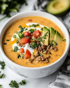 Keto Taco Soup