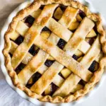 Lattice Apple Blackberry Pie