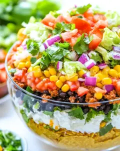 Layered Taco Salad