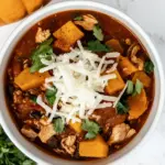 Leftover Turkey in Pumpkin Chili
