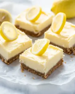 Lemon Cheesecake Bars