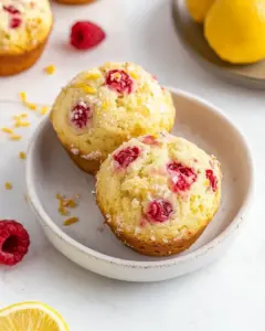 Lemon Raspberry Muffins