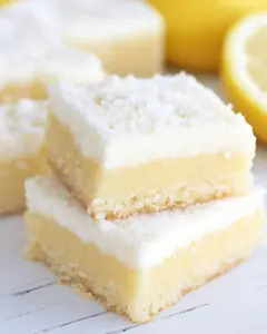 Lemon Sugar Cookie Bars