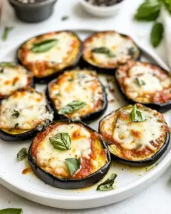 Low Carb Eggplant Pizza Recipe