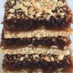 Maple Date Bars