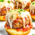 Meatball Sub Cupcakes
