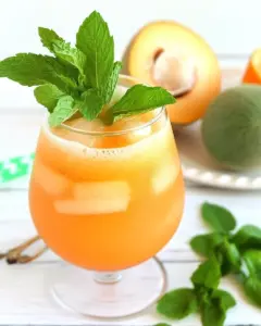Melon Mint Agua Fresca