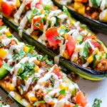Mexican Zucchini Boats