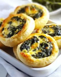 Mini Spinach Cheese Pies