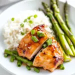 Miso Honey Chicken Asparagus