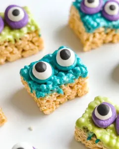 Monster Rice Krispie Treats