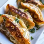 Mushroom Tofu Potstickers
