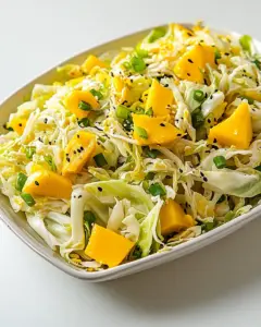 Napa Cabbage and Mango Salad
