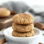 No Bake Snickerdoodle Cookies