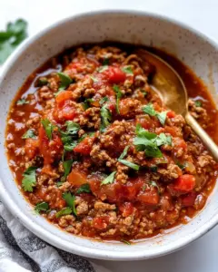 Low-Carb Keto Turkey Chili
