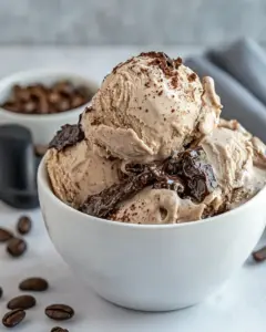 No Churn Coffee Ice Cream