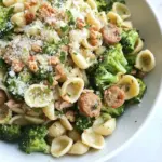 Orecchiette Pasta with Chicken Sausage and Broccoli
