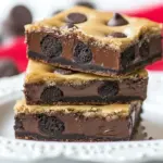 Oreo Truffle Chocolate Chip Cookie Bars