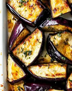 Oven Roasted Eggplant