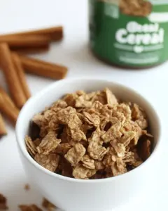 Paleo Cinnamon Crunch Cereal