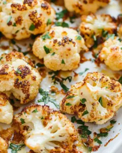 Parmesan Roasted Cauliflower