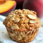 Peach Almond Muffins