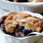 Peach Blueberry Cobbler