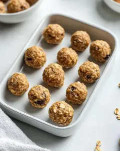 Peanut Butter Oatmeal Balls