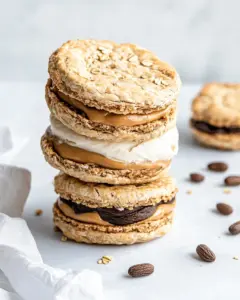 Peanut Butter Oatmeal Cream Pies