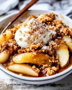 Pear Crisp