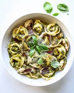 Pesto Chicken Tortellini