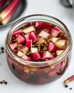 Pickled Rhubarb