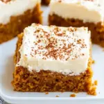 Pumpkin Bars with Cream Cheese Frosting