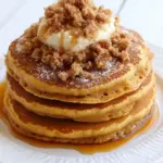 Pumpkin Cinnamon Streusel Pancakes
