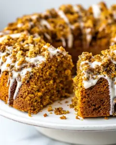 Pumpkin Coffee Cake