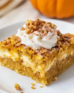 Pumpkin Dump Cake
