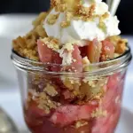 Rhubarb Crisp