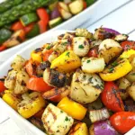 Roasted Garlic Grilled Vegetables