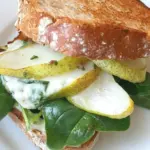 Roasted Pear Sandwich