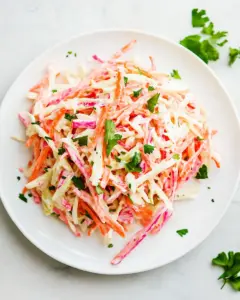Root Vegetable Coleslaw