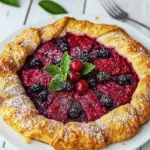 Rustic Mixed Berry Galette