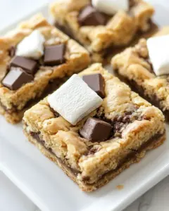 S'mores Cookie Bars