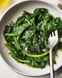 Sautéed Spinach