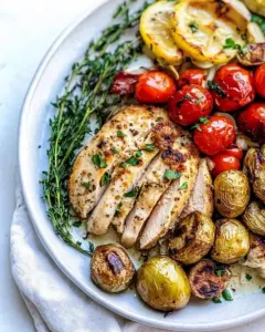 Sheet Pan Chicken and Veggies