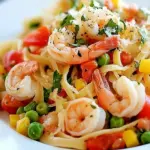 Shrimp Pasta Primavera