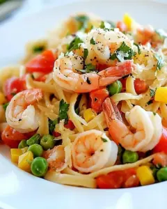 Shrimp Pasta Primavera