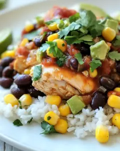 Slow Cooker Salsa Chicken