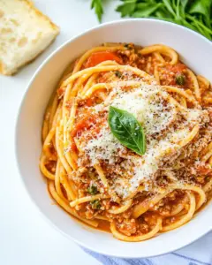 Slow Cooker Spaghetti